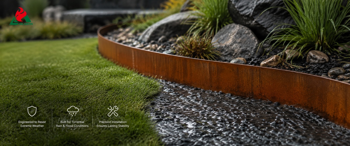 Corten Steel Edgings supplier